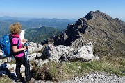 90 Da Cima della Croce vista in cima Monte Alben, appena salito